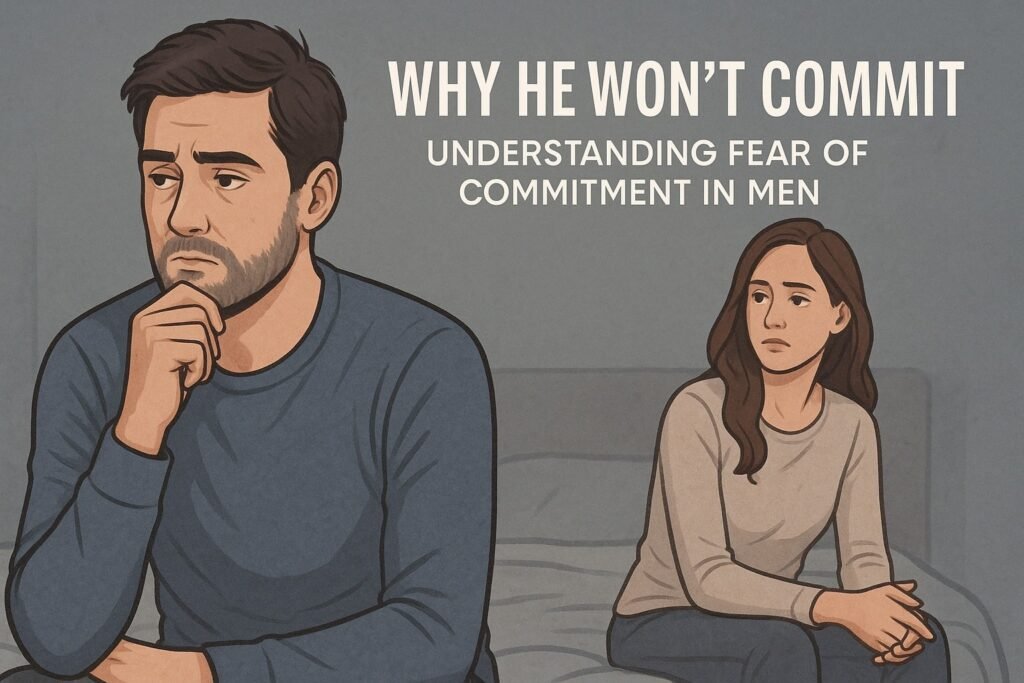 Why He Won't Commit: Understanding Fear of Commitment in Men