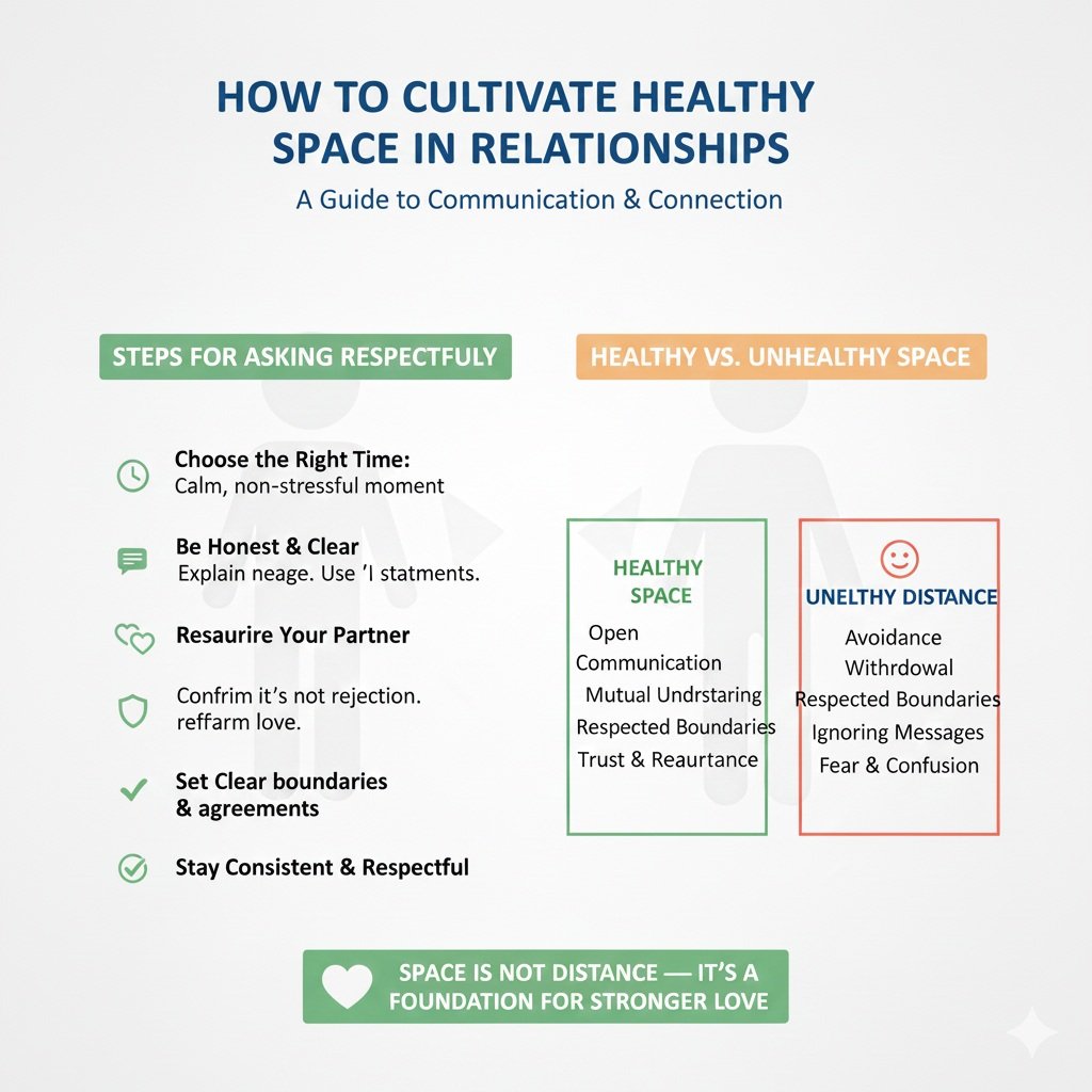 How to Ask for Space in a Relationship Without Hurting Him or Her